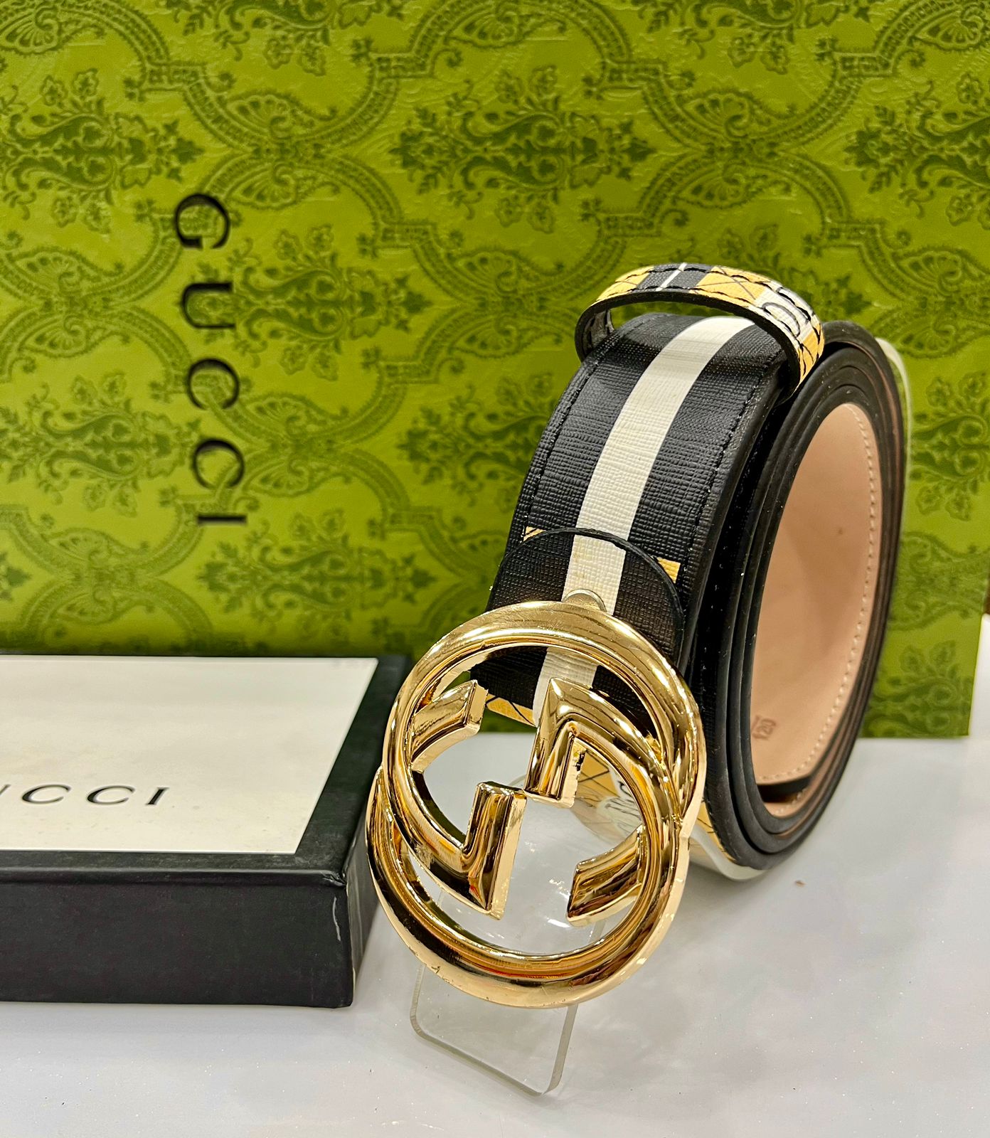Luxury Designer-Inspired Belt Set with Premium Packaging